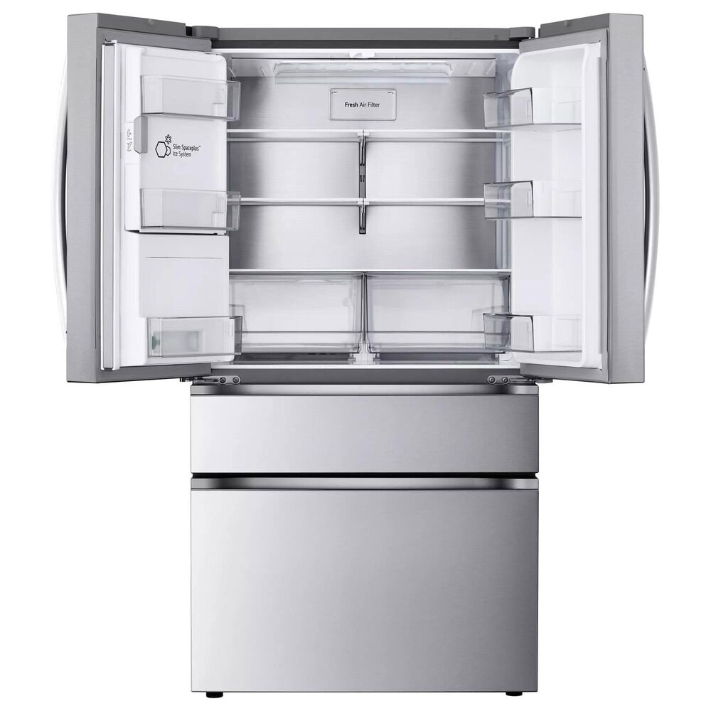 LG 24.5 Cu. Ft. 4-Door French Door Refrigerator in Stainless Steel, , large