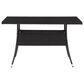 CorLiving Parksville 5-Piece Patio Dining Set in Black/Ash Gray, , large