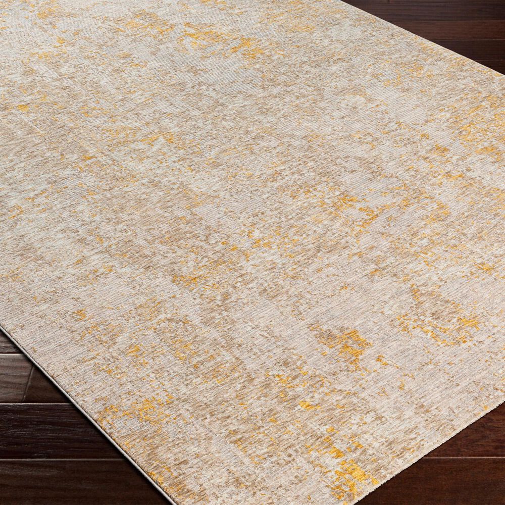 Surya Reina Light Gray, Light Brown, Medium Gray, Mustard and Tan 12' x 15' Area Rug, , large