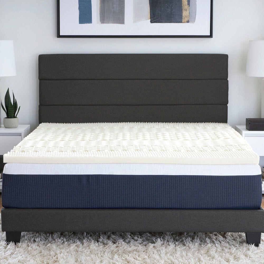 Carpenter Company 1.5" 7-Zone Twin XL Mattress Topper, , large