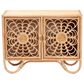 Baxton Studio Acelin Rattan Storage Cabinet in Natural, , large