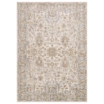Loloi II Teagan TEA-03 6"7" x 9"2" Ivory and Sand Area Rug, , large