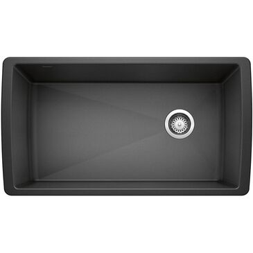 Blanco Diamond Super Single Bowl Kitchen Sink in Anthracite, , large