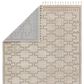 Jaipur Jaida Dawson Gray Morn and Humus 5" x 7" Area Rug, , large