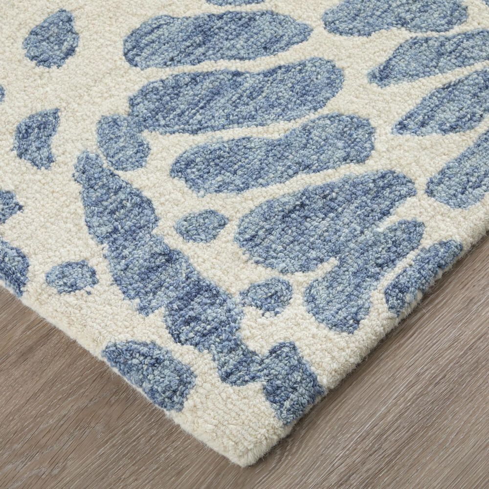 Feizy Wallace Blue 2&#39; x 3&#39; Area Rug, , large