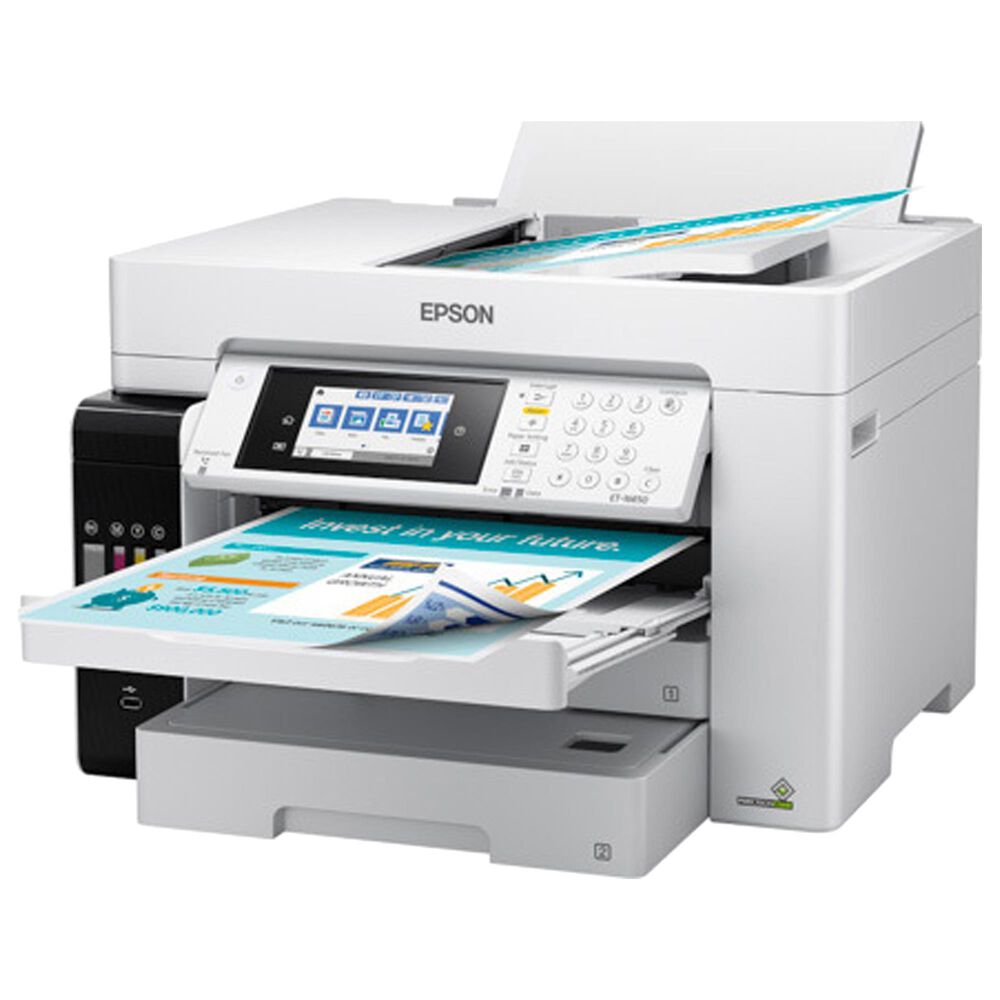 Epson EcoTank Pro ET-16650 Wide-format All-in-One Supertank Printer in White, , large