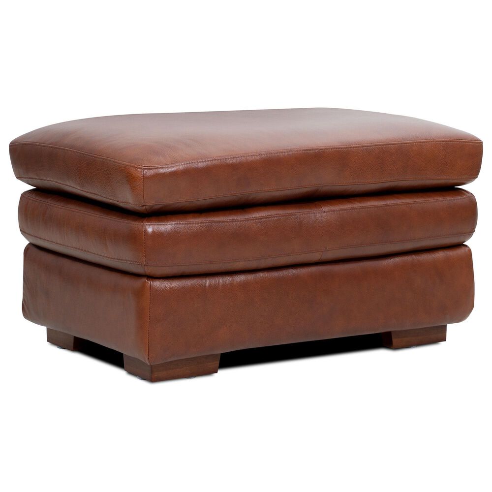 Italiano Furniture Georgetowne Tatum Ottoman in Brown, , large