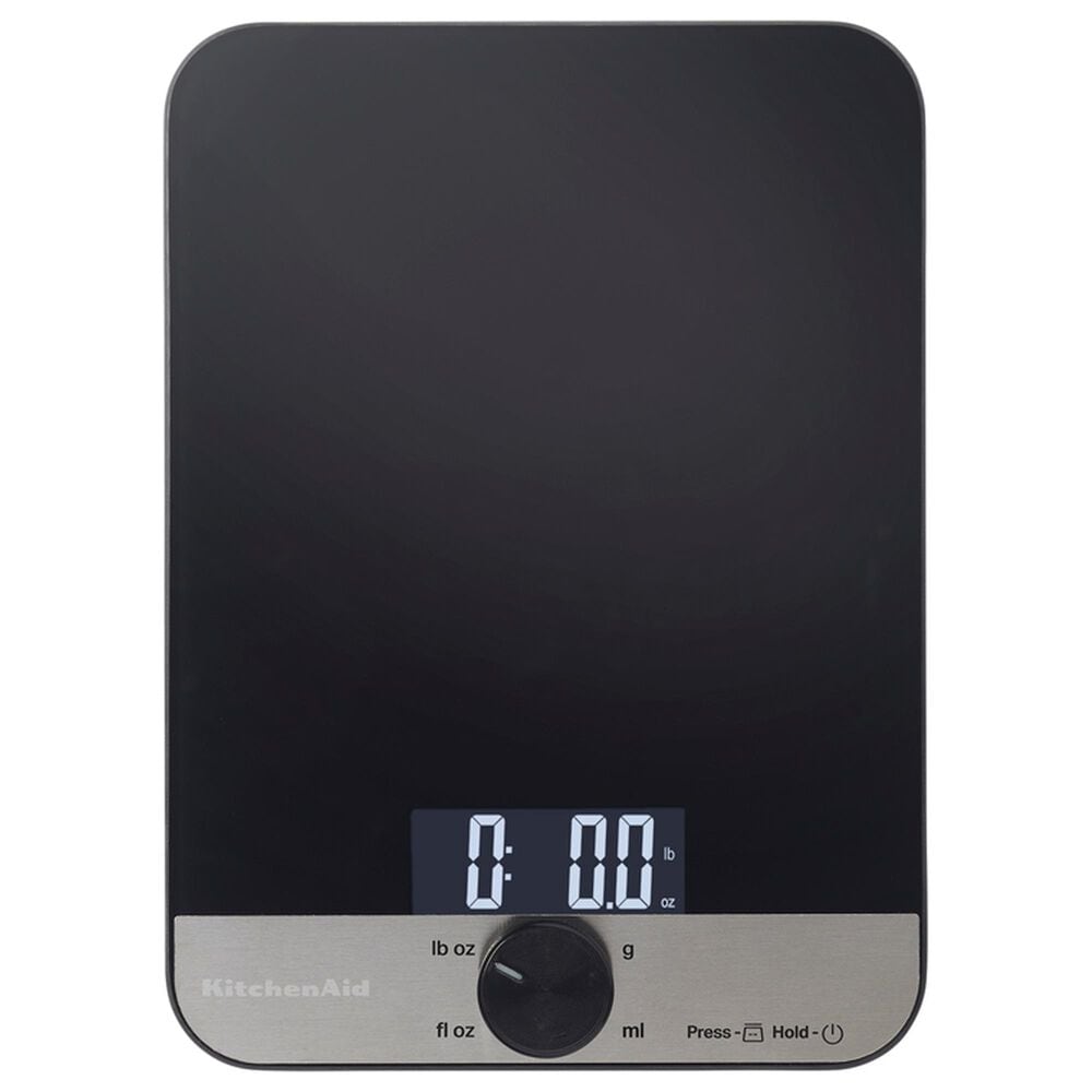 KitchenAid Digital Kitchen Scale in Black, , large