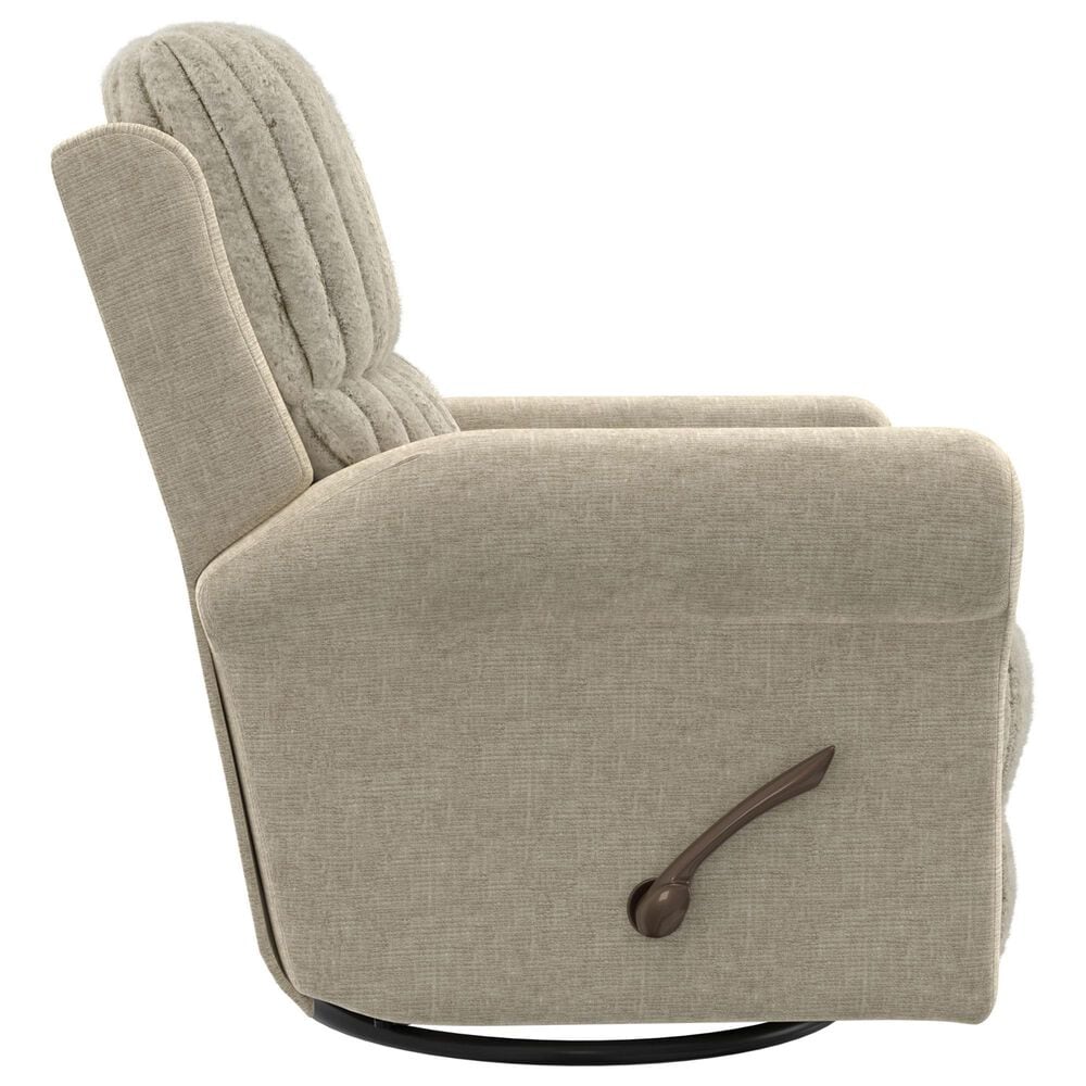 Catnapper Foxy Swivel Glider Recliner in Porcelain, , large