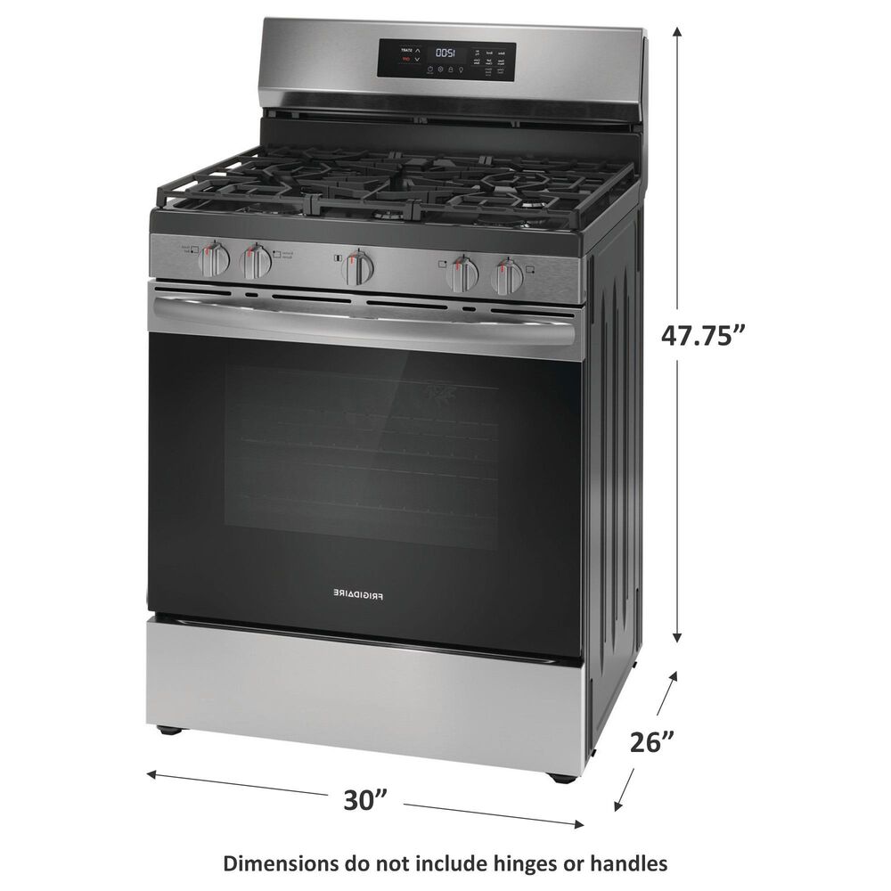 Frigidaire 30&quot; Gas Range with Air Fry in Stainless Steel, , large