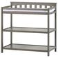 Foundations Worldwide Hampton Flat Top Baby Changing Table in Dapper Gray, , large