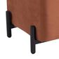 Lifestyle Solutions Kona Small Storage Ottoman in Rust, , large