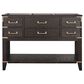 Lexora Home Norwalk 48" Single Bathroom Vanity in Brown Oak with White Quartz Top and Rectangular Sink, , large