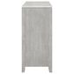 New Heritage Design Fiona 6-Drawer Dresser in Mist Gray and White, , large
