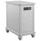 Golden Wave Furniture New Haven Chairside Table in Oyster Shell, , large