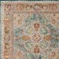 Safavieh Aria 2" x 8" Blue and Orange Runner, , large