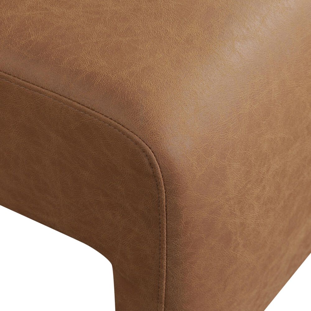 Lifestyle Solutions Glenmont Convertible Sofa in Brown, , large