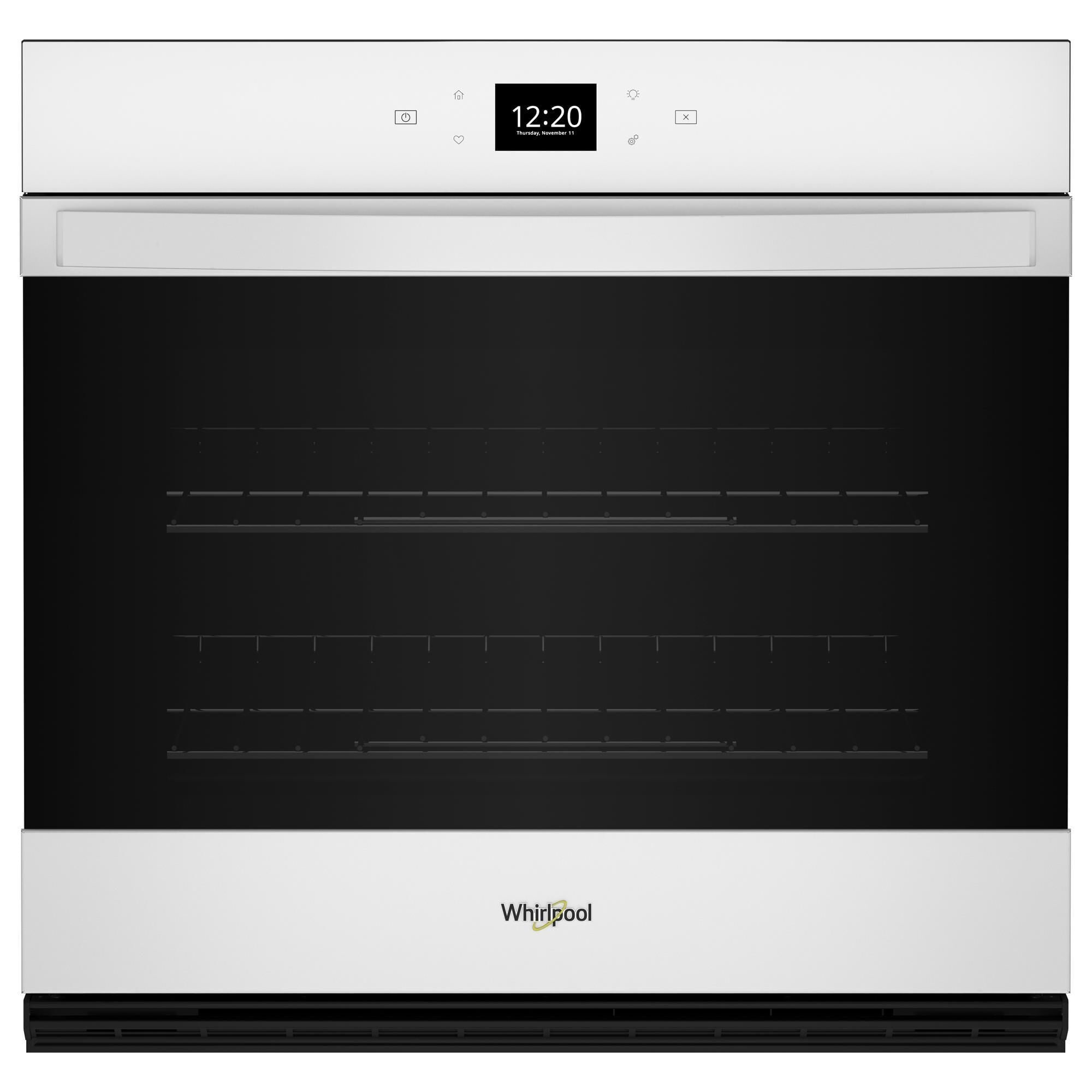 Whirlpool 27 Smart Built In Single Electric Wall Oven with Air Fry in White NFM