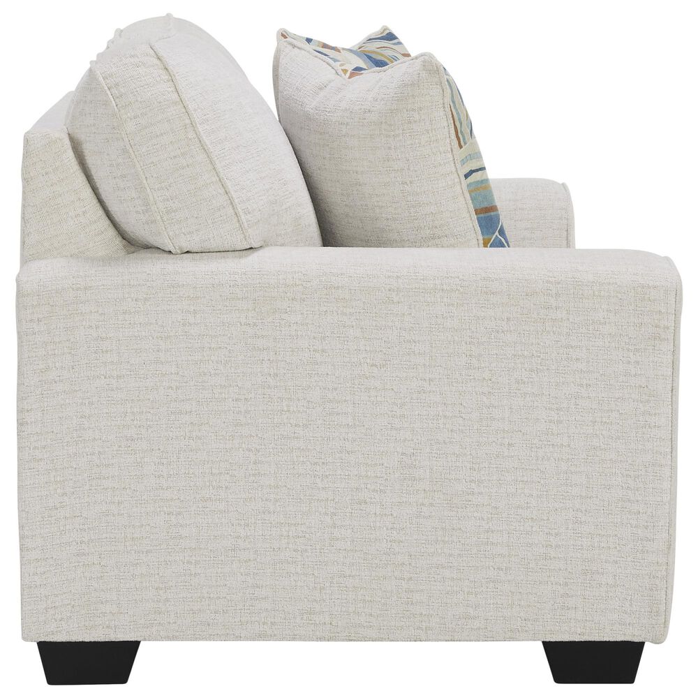Ashley Cashton Stationary Loveseat in Snow, , large