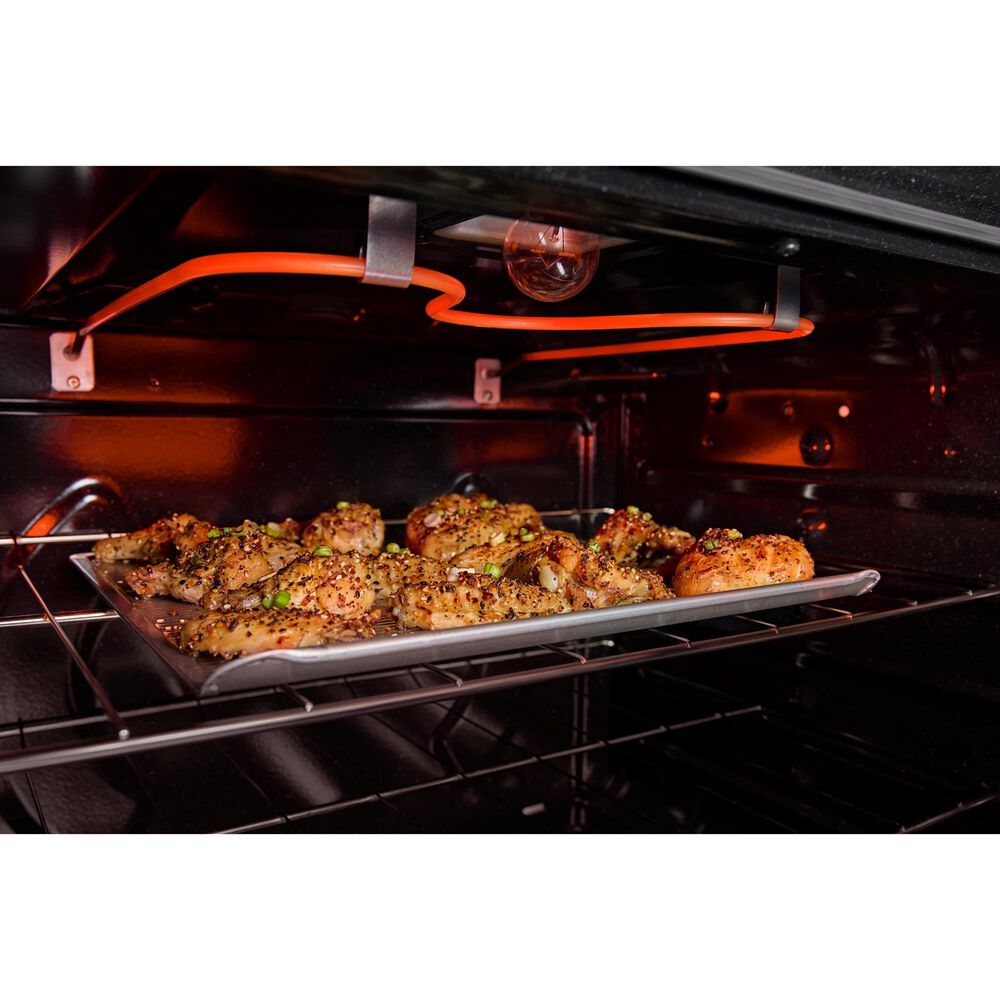 Whirlpool 5.1 Cu. Ft. Gas Range with Crispy Mode and Dishwasher Safe Grates in Stainless Steel, , large