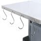 HOMLUX 40.5" Outdoor Kitchen Island with One Drawer in Blue Grey and Stainless Steel, , large