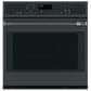 Cafe Handle Kit for Single Wall Oven in Brushed Black, , large