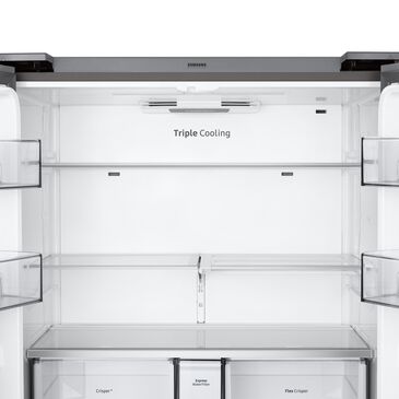 Samsung 22.9 Cu. Ft. 4-Door Flex French Door Refrigerator with AutoFill Water Pitcher in Stainless Steel, , large