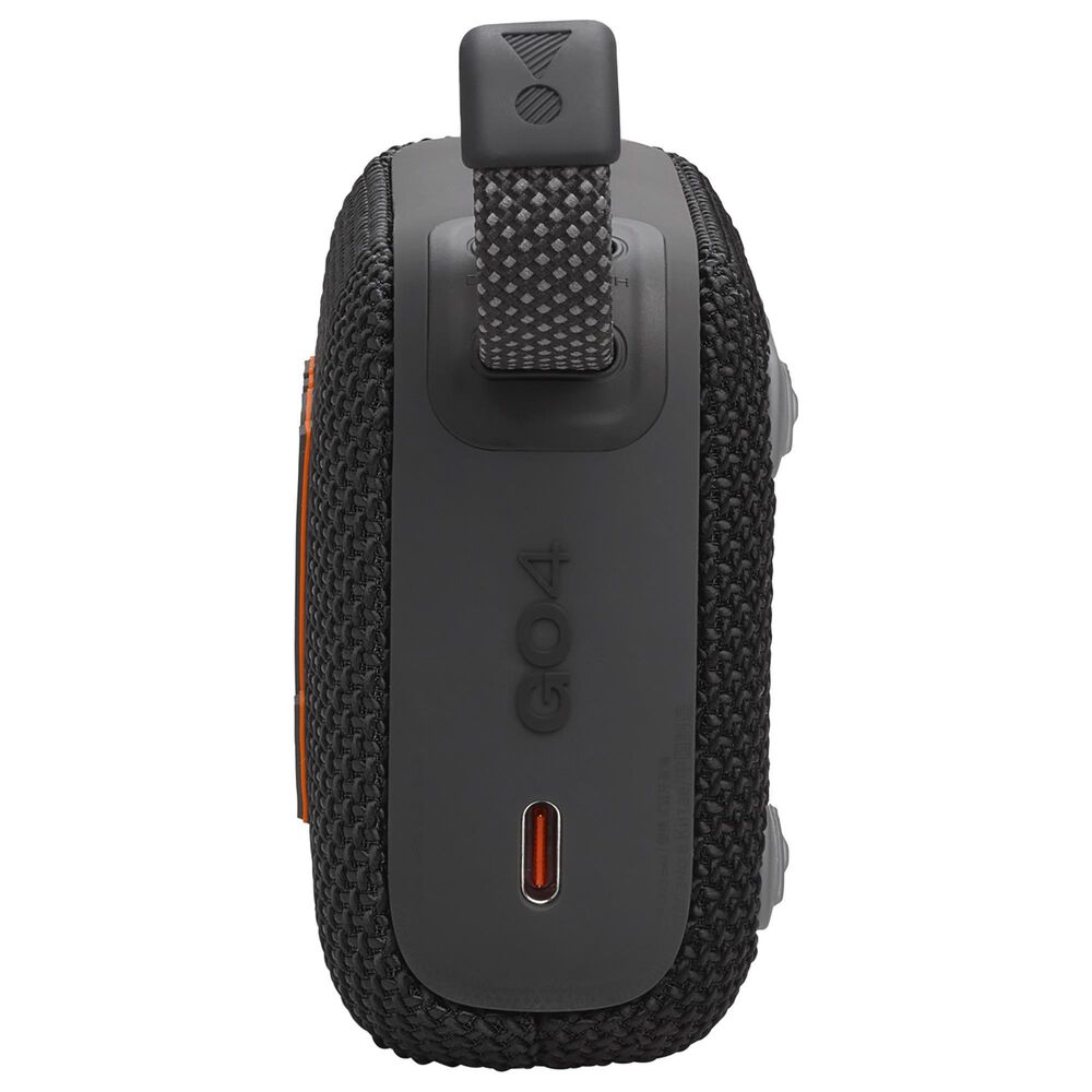 JBL Go 4 Portable Waterproof Bluetooth Speaker in Black, , large