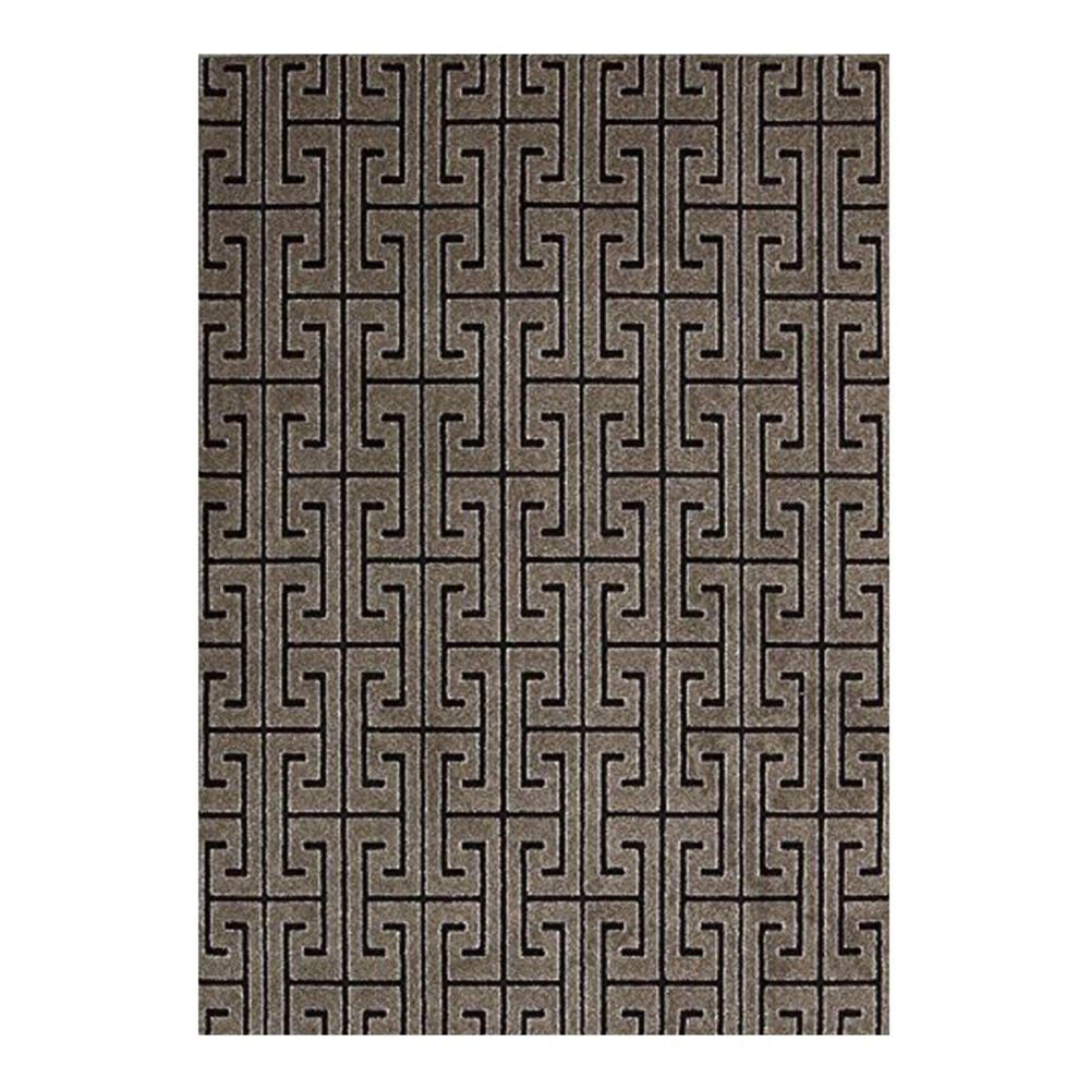 Nourison Glistening Nights MA507 9'10" x 13' Grey Area Rug, , large
