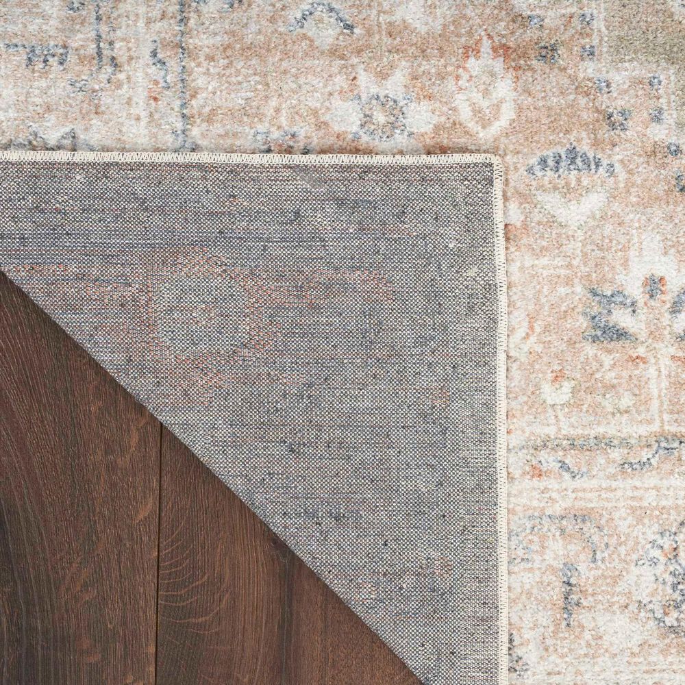Nourison Astra Machine Washable 2&#39;2&quot; x 4&#39; Sage and Multicolor Area Rug, , large