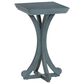Linden Boulevard Dylan Sculptural Pedestal End Table in Blue, , large