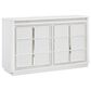 Millenium Chalanna 4-Piece California King Bedroom Set in White Lacquer, , large