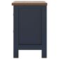 Ashley Landocken 2-Drawer Nightstand in Dark Slate Blue and Light Brown, , large