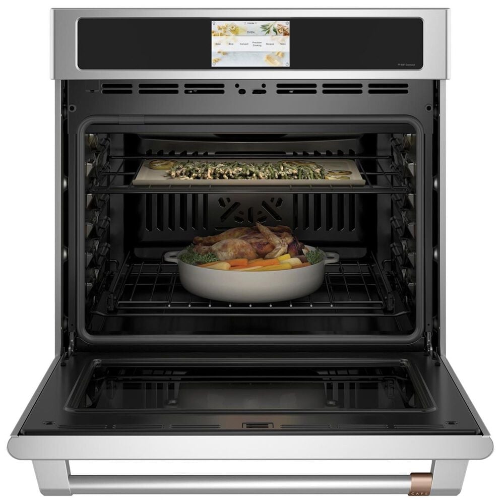 Cafe 30&quot; Built-In Convection Single Wall Oven in Stainless Steel, , large