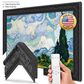 Deco TV Frames Premiere 43" Frame Bezel for Samsung the Frame TV in Tuscan Matte Black, , large