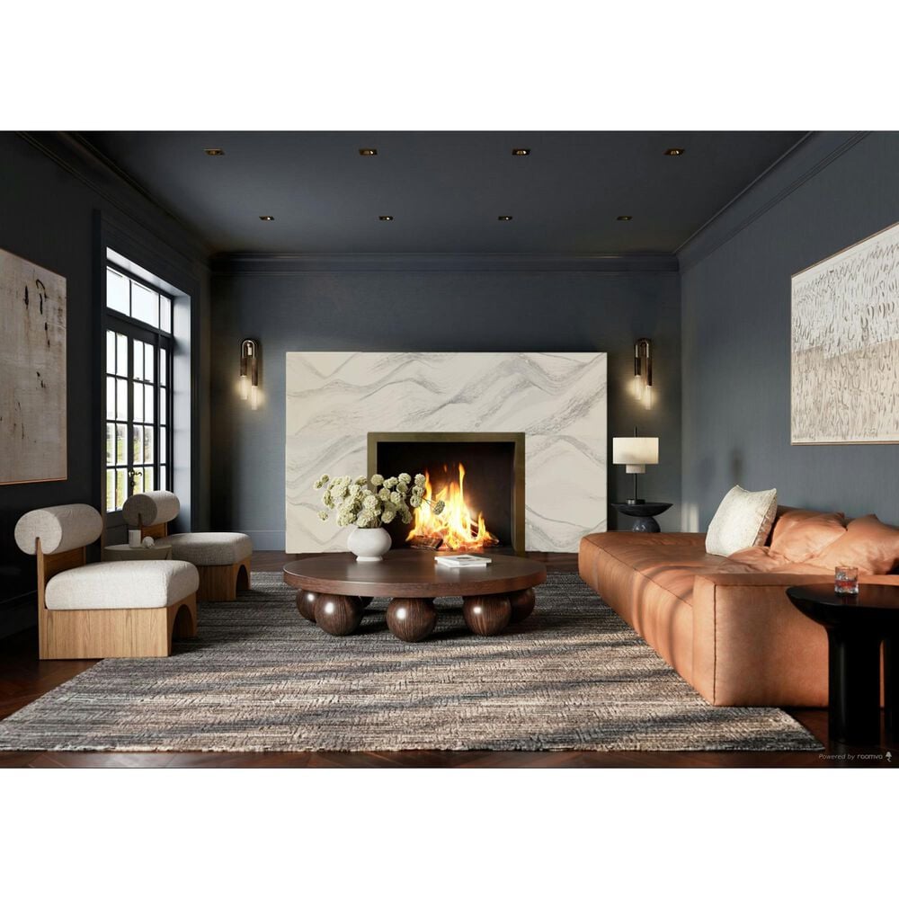 Cambria Luxury Harlow 3cm Quartz Countertop in White and Gray, , large