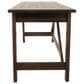 Ashley Baldridge Large Leg Desk in Rustic Brown, , large