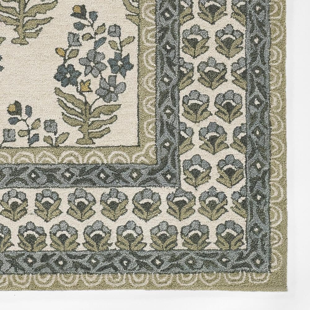 Momeni Cotswold COT-3 3&#39;6&quot; x 5&#39;6&quot; Green Area Rug, , large