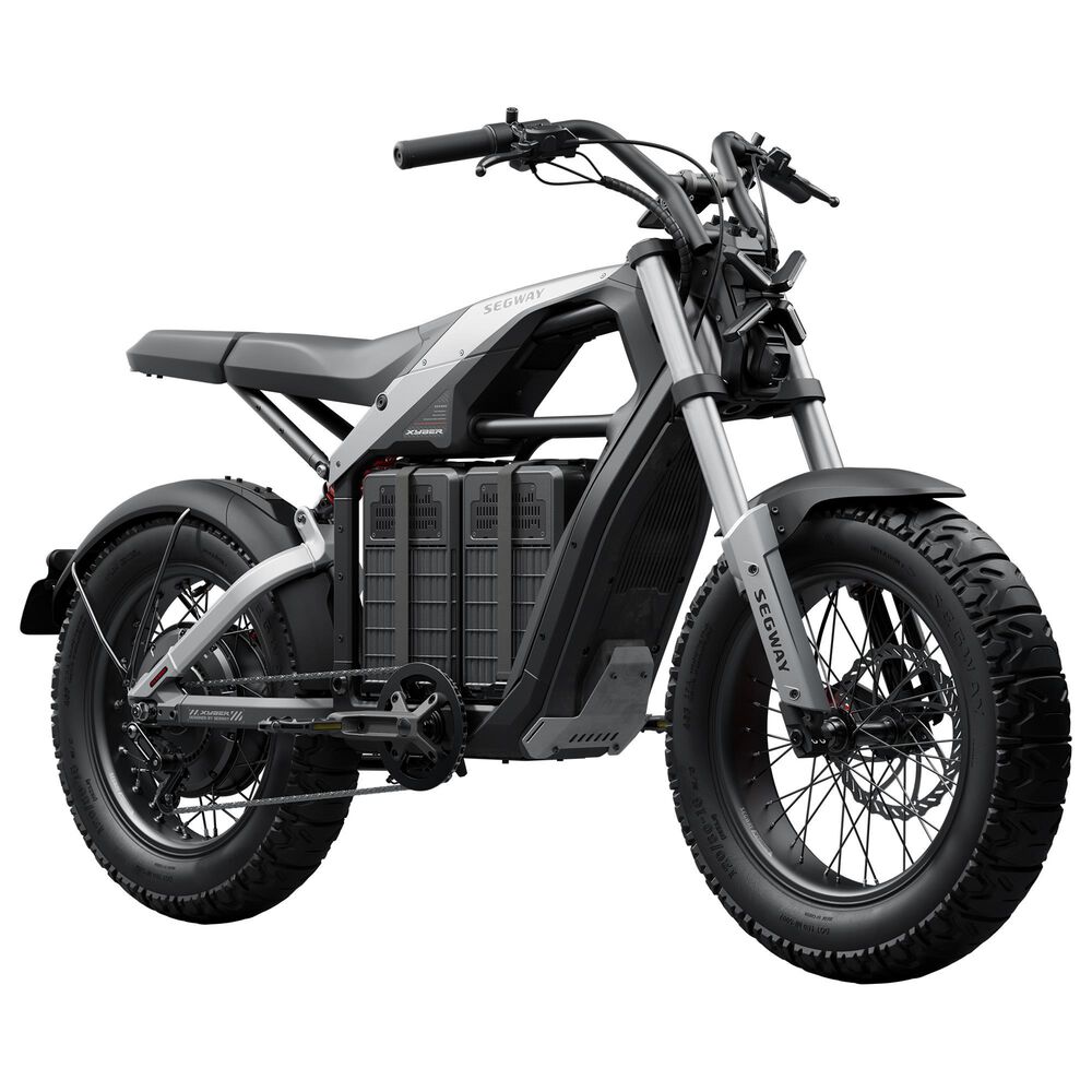 Segway Xyber Electric Bike in Silver, , large