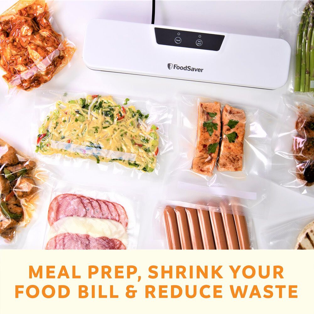 FoodSaver Everyday Vacuum Sealer with Precut Bags in White, , large