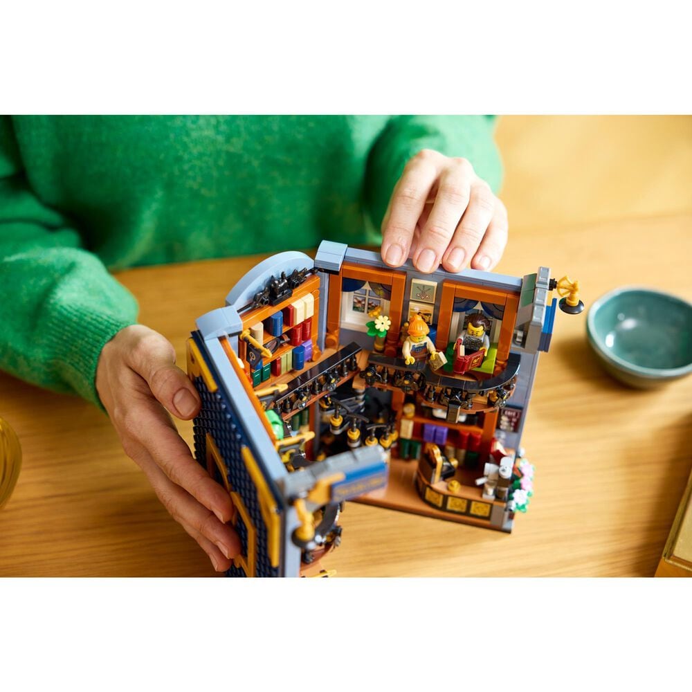 LEGO Icons Bookstore Book Nook Building Set, , large