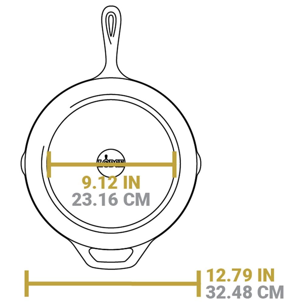 Lodge Chef 2-Piece Skillet Set in Black, , large
