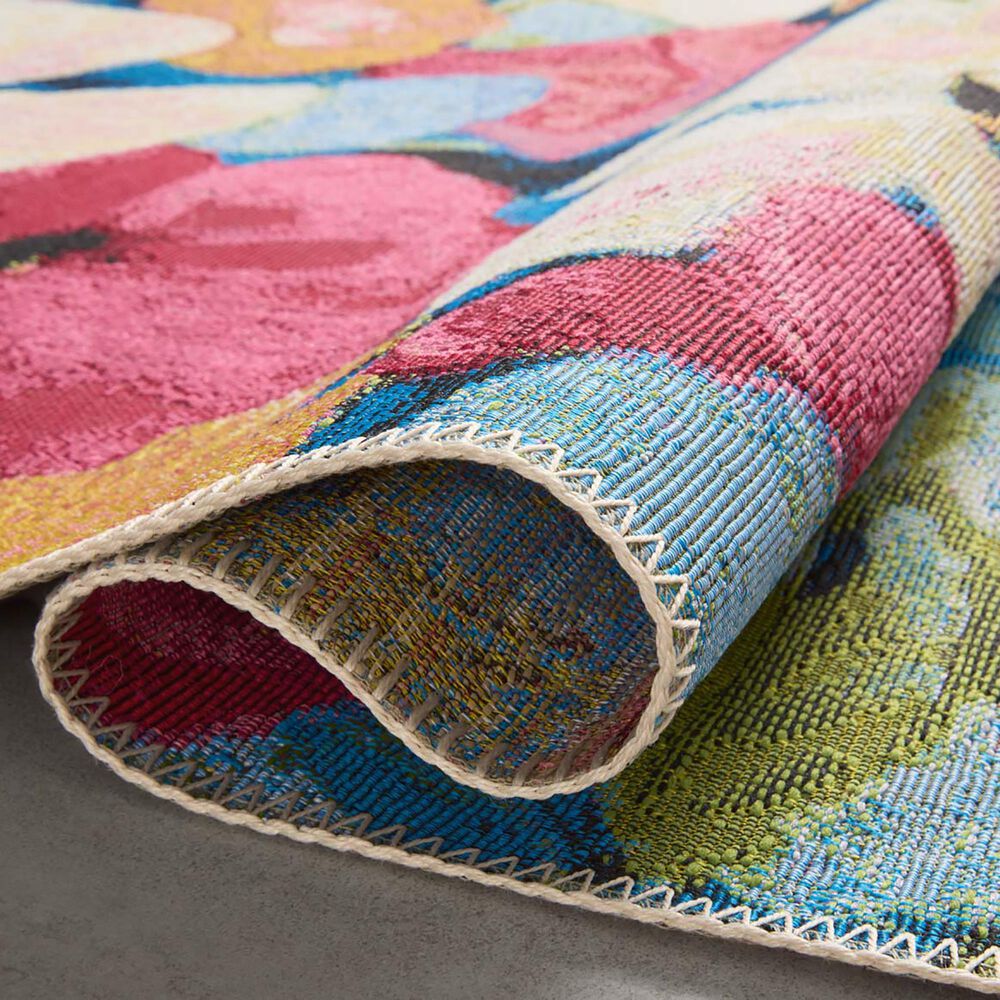 Loloi II Botanical 7&#39;10&quot; x 11&#39;2&quot; Navy and Multicolor Area Rug, , large