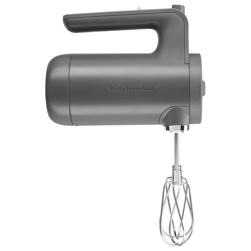 KitchenAid Cordless 7 Speeds Hand Mixer in Matte Charcoal Grey