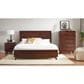 Napa Furniture Design Sahara 3-Drawer Nightstand in Dark Mahogany, , large