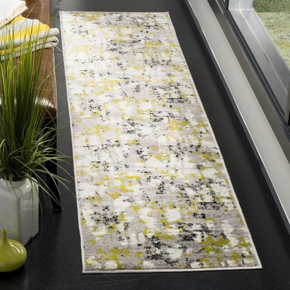 Safavieh Skyler SKY193G 2&#39; x 8&#39; Gray and Green Runner, , large