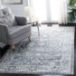 Safavieh Isabella ISA940F 9" x 12" Gray and Cream Area Rug, , large