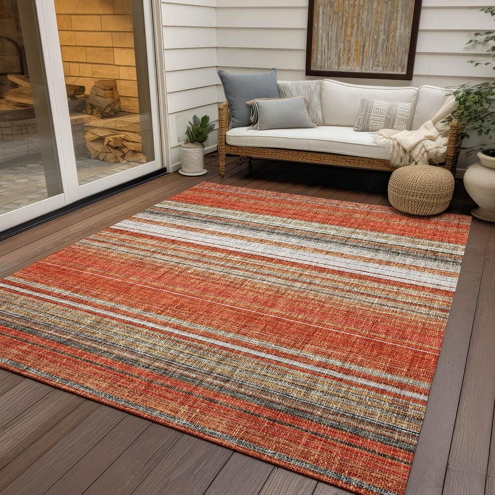 Dalyn Rug Company Portico PO2 Coral 9&#39; x 12&#39; Area Rug, , large