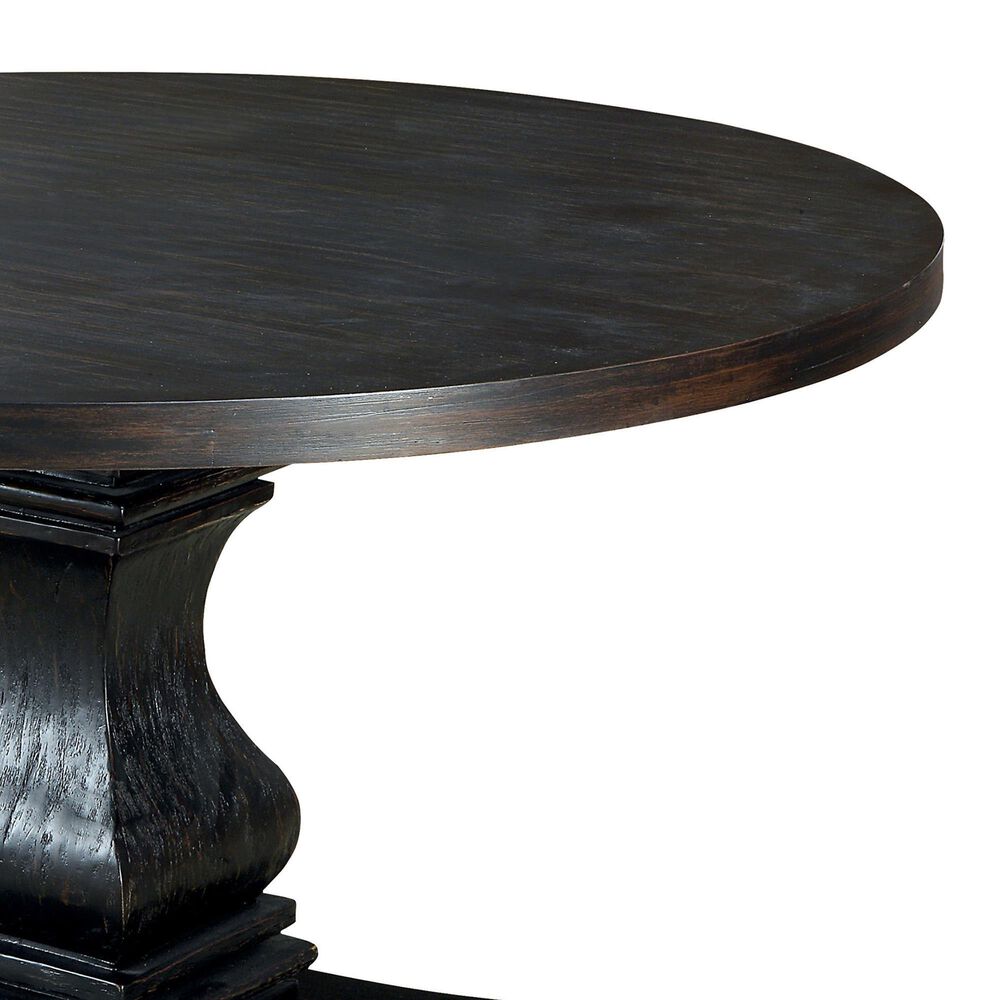 Furniture of America Mcleod Dining Table in Antique Black - Table Only, , large