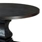 Furniture of America Mcleod Dining Table in Antique Black - Table Only, , large